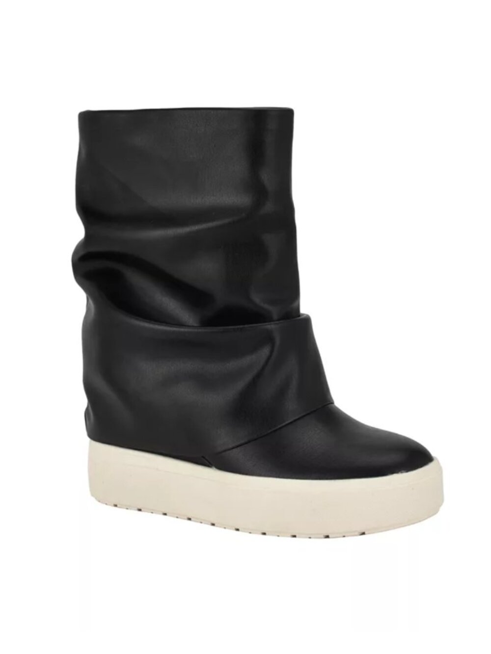 Guess Guinna Slouchy Platform Boots Black Women's - 7M